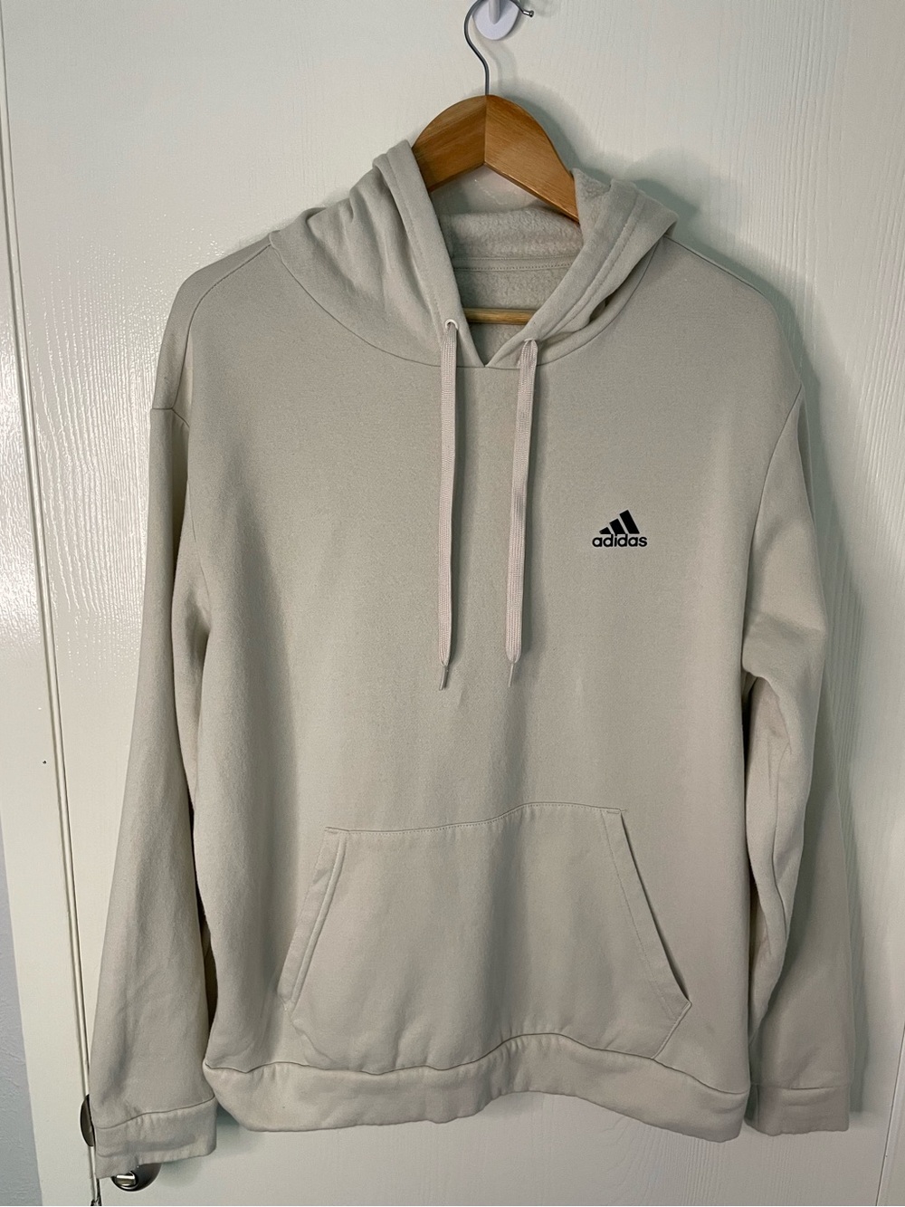 Adidas Golf Fleece Hoodie Gray Large